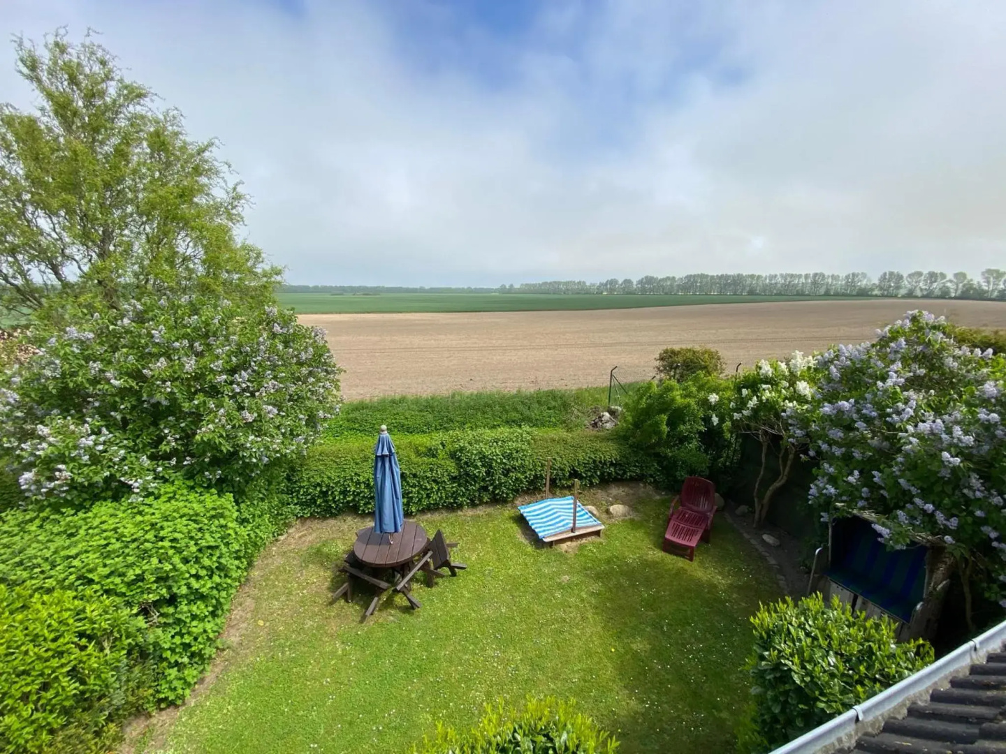 Ferienwohnung im Poolhaus mit Ostseeblick