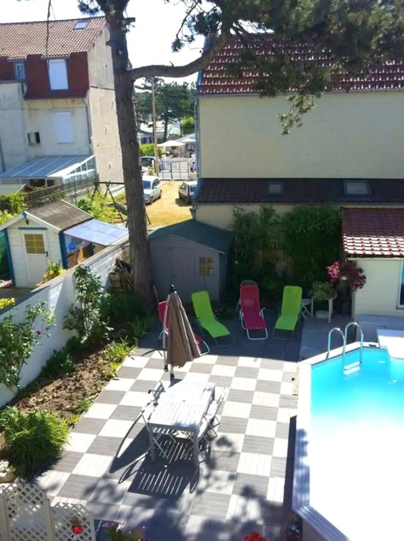 Apartment With 2 Bedrooms in Quend Plage, With Pool Access, Enclosed G