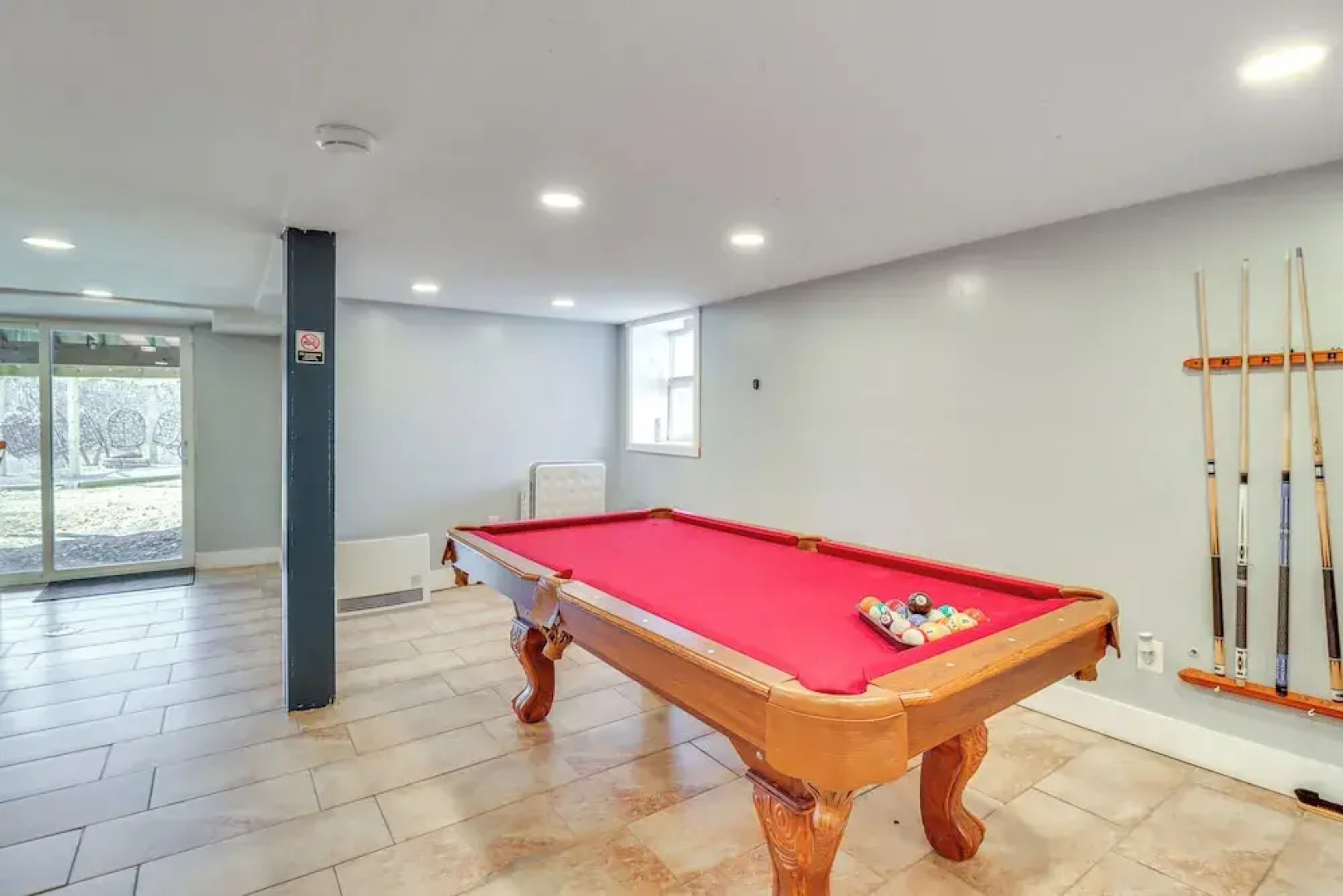 Fire Pit + Game Room: Spacious Poconos Retreat!