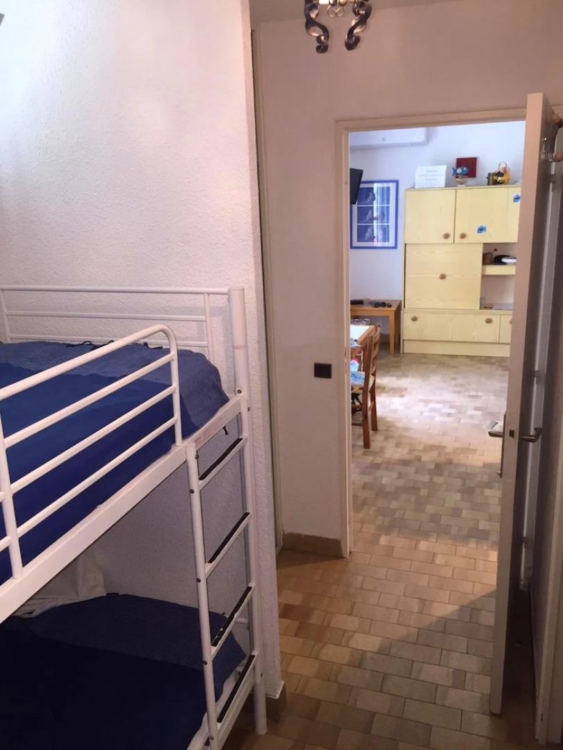 Apartment With one Bedroom in La Grande-motte, With Wonderful sea View and Enclosed Garden - 50 m From the Beach