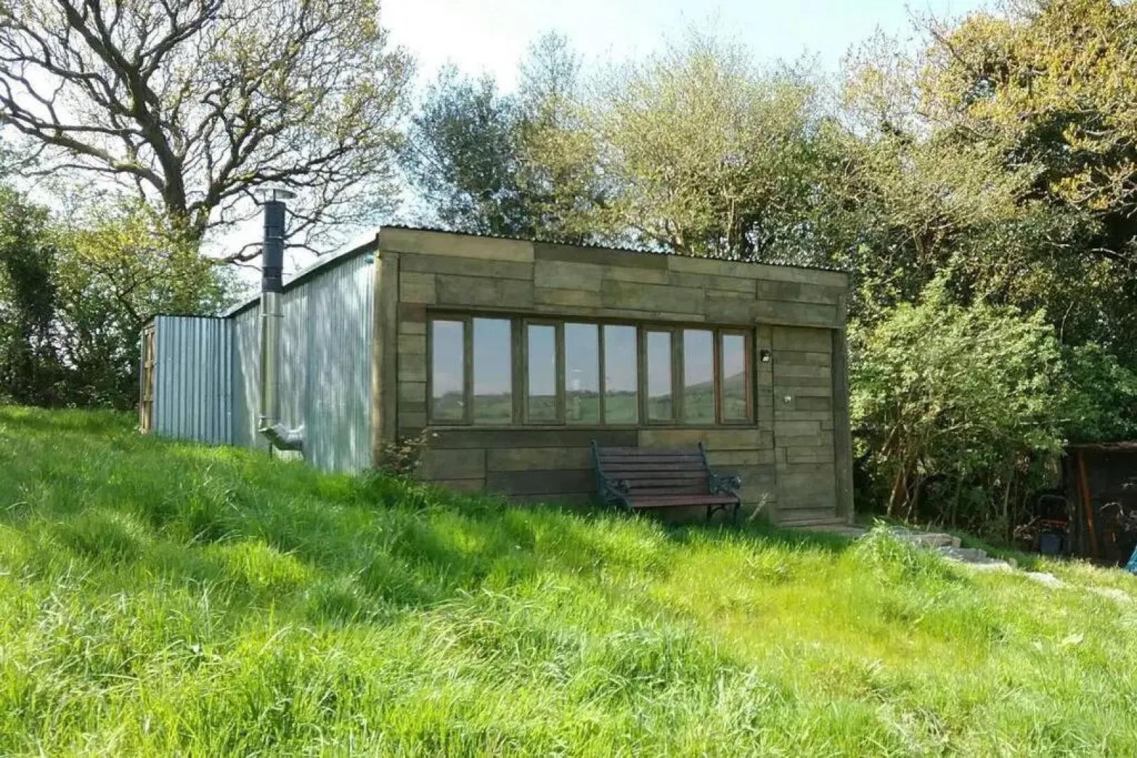 Stags View,Unique eco cabin, Dartmoor views
