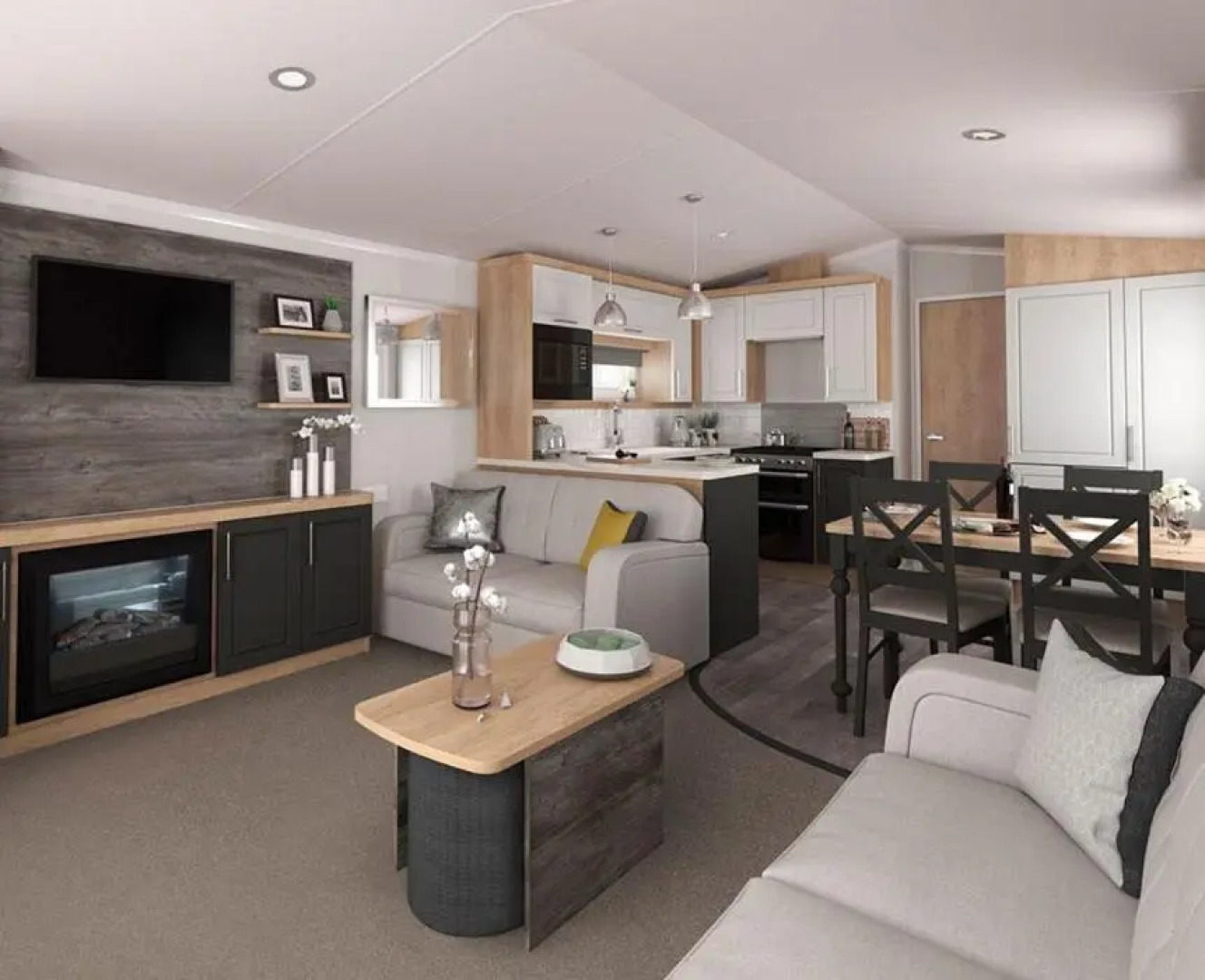 Lydstep Beach BayView 2021 3-Bedroom Holiday Home.