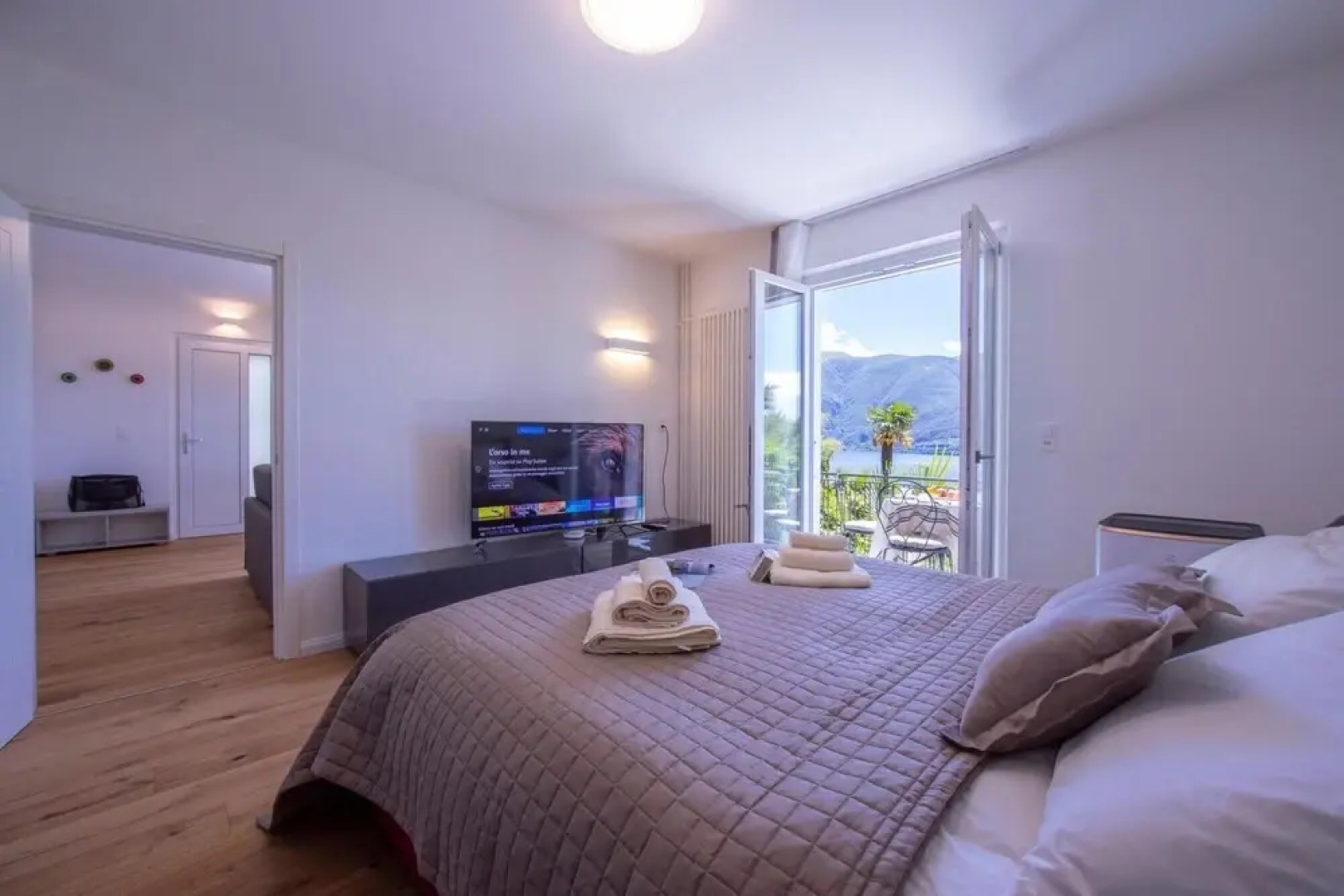 Brissago Lake View in Brissago