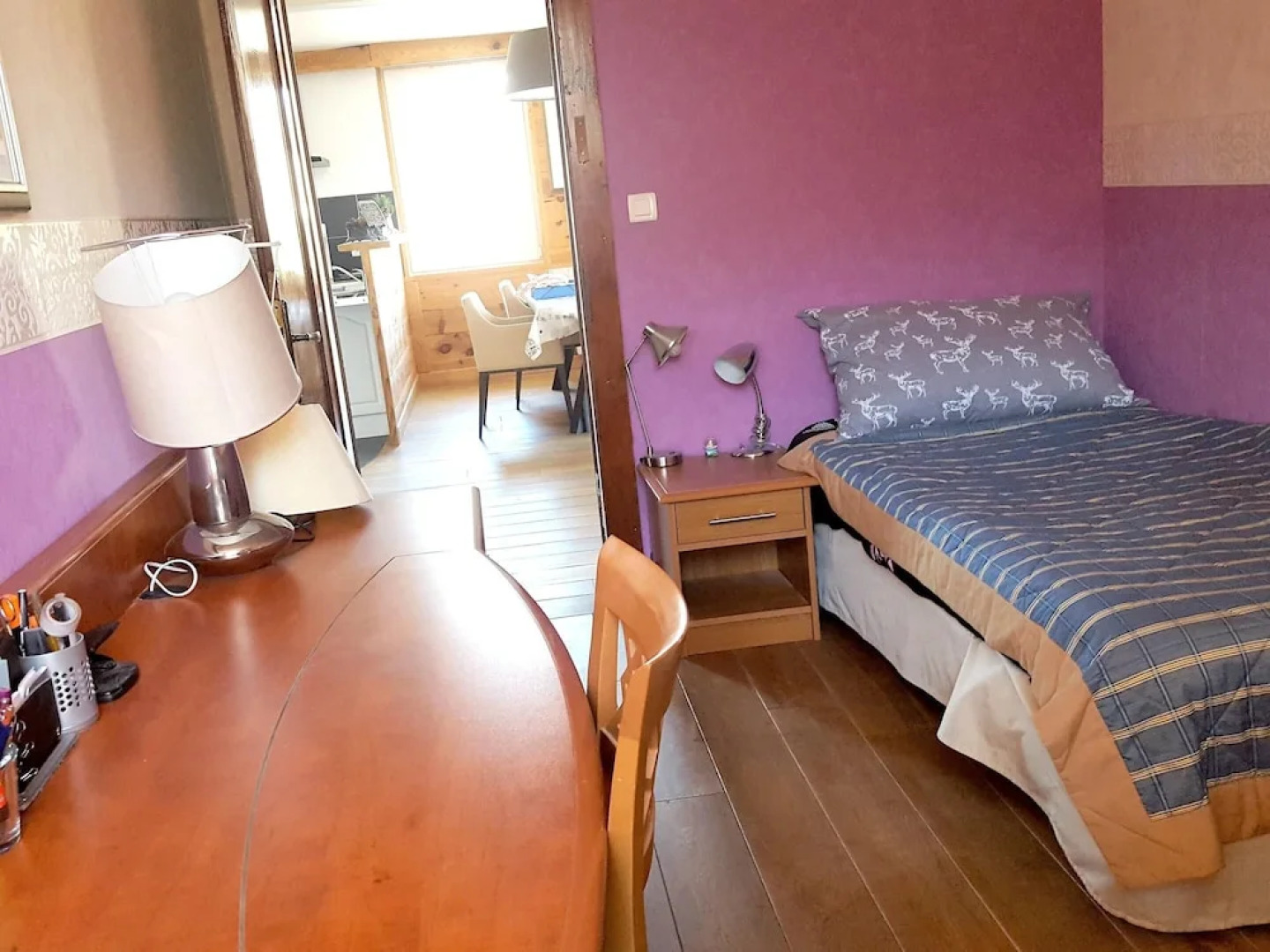 Apartment With 3 Bedrooms in Mont-saxonnex, With Wonderful Mountain View, Enclosed Garden and Wifi - 600 m From the Slopes