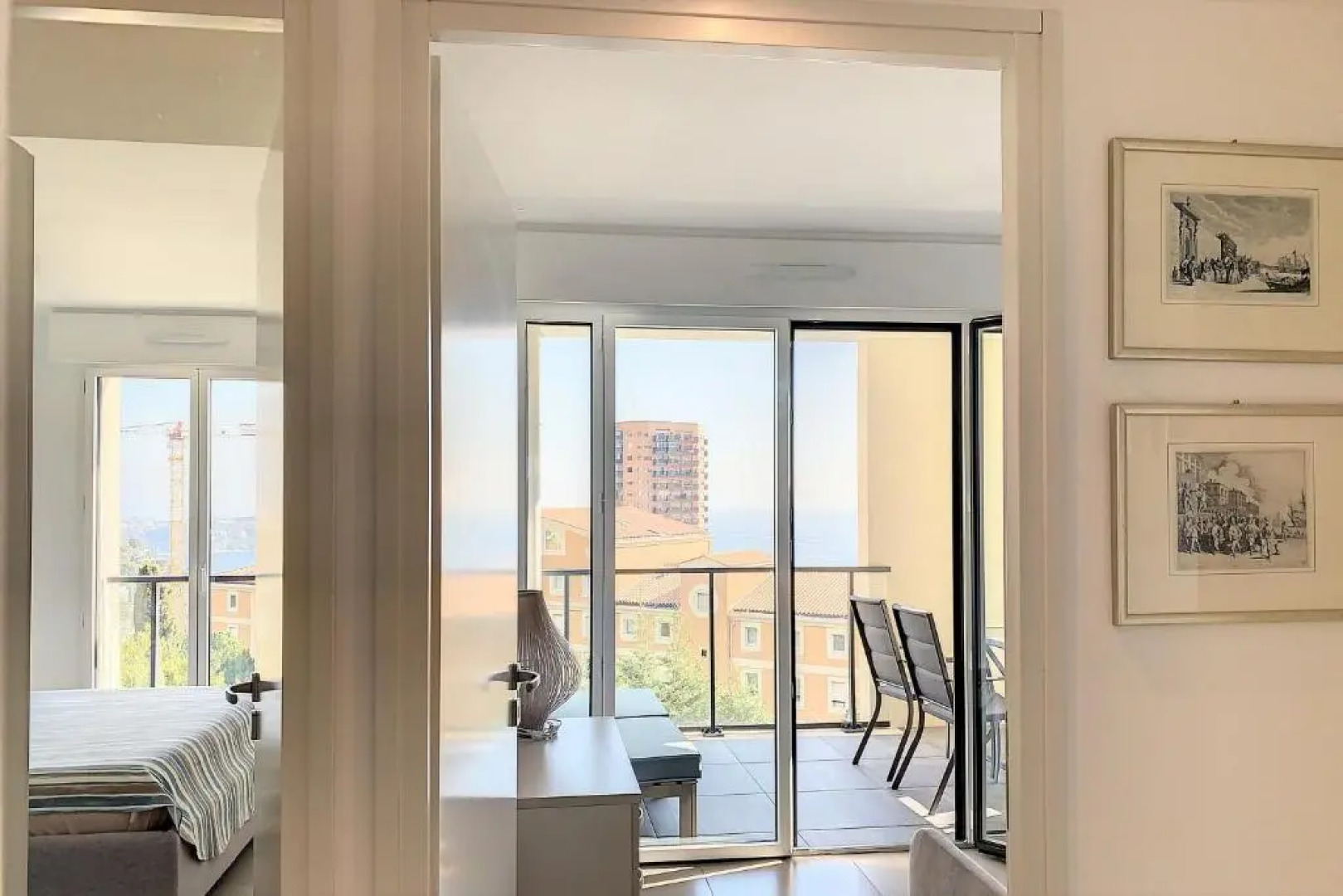 Sea view and terrasse near Monaco