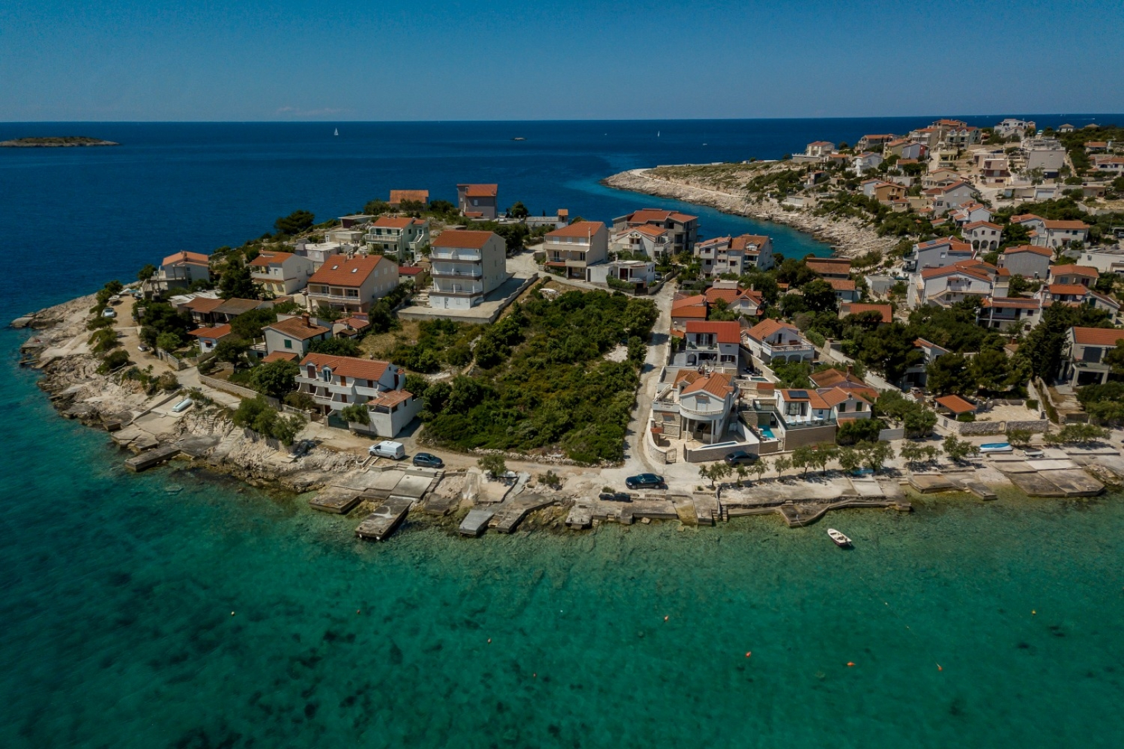 Holiday house Goldie - 30 m from beach: Sevid, Riviera Trogir