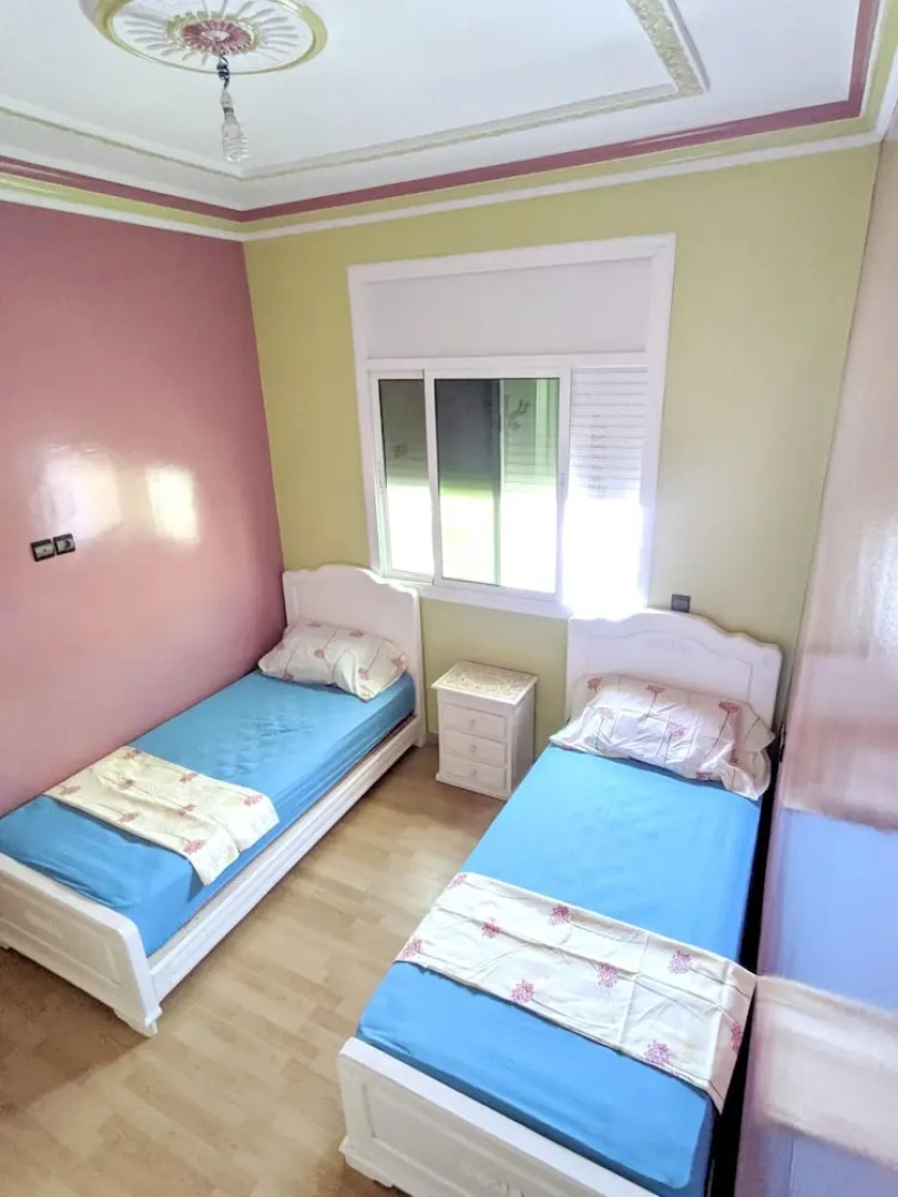 Apartment with 2 Bedrooms in Kenitra, with Wonderful City View, Furnished Terrace And Wifi - 10 Km From the Beach