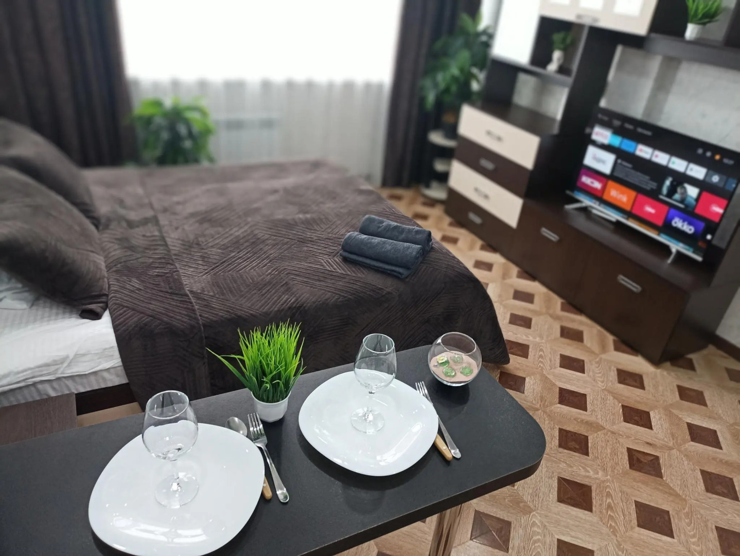 Апартаменты Все в гости в мкр Видный, д. 1