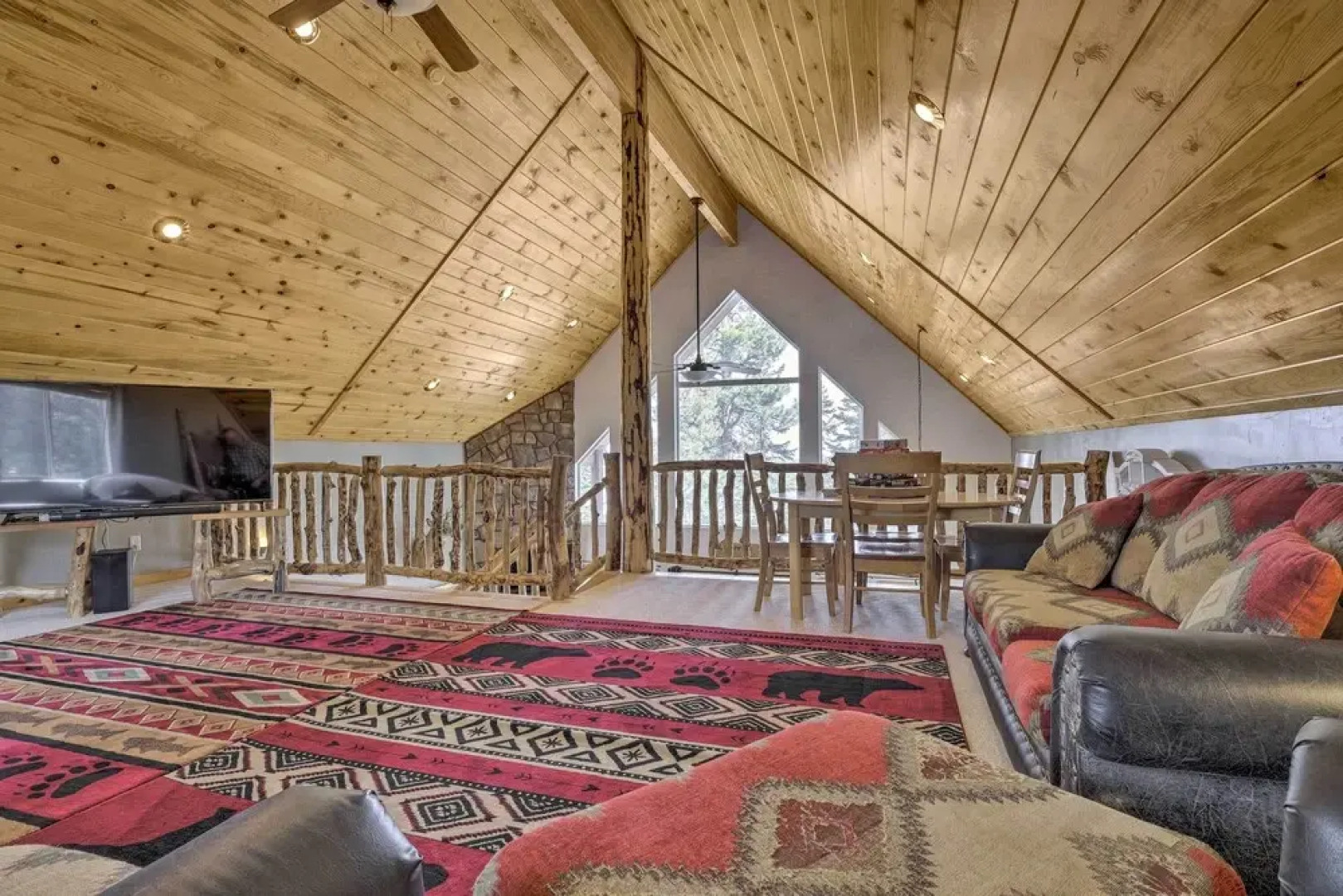 Cabin w/ Deck & Fire Pit in Duck Creek Village