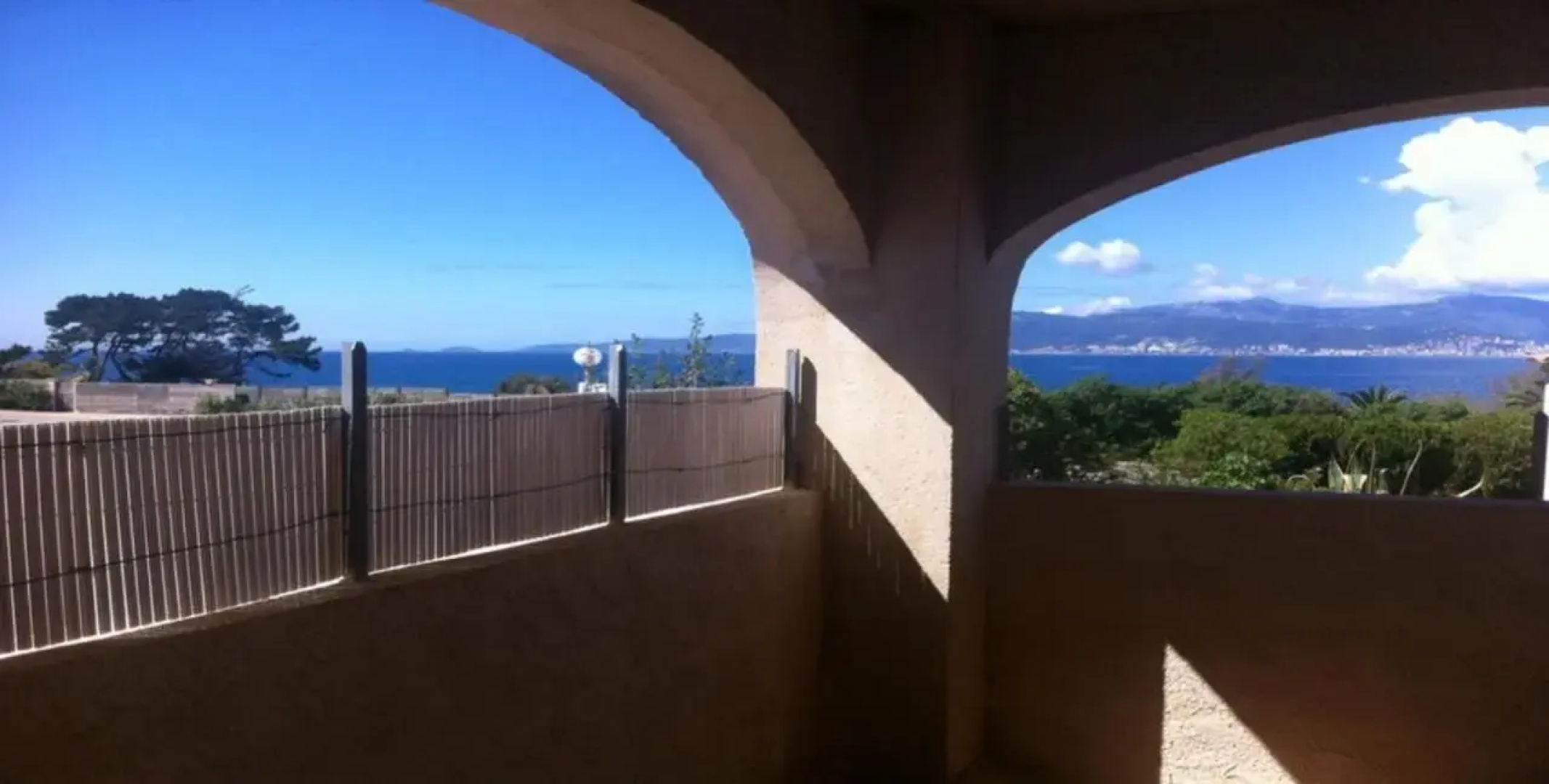 Vue mer panoramique plage 30m. Porticcio