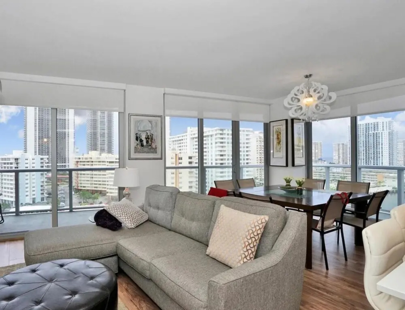 Incredible Bay View 3 Bed Private Floor Apt 1101 BW Resort Miami FL