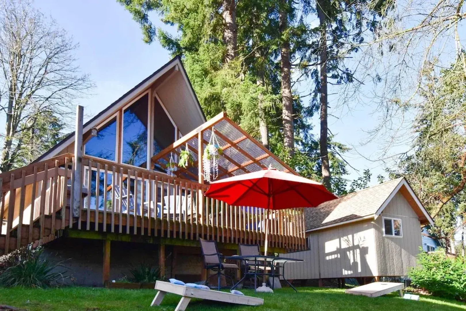 Unique Camano Cabin w/ Mountain + Water Views