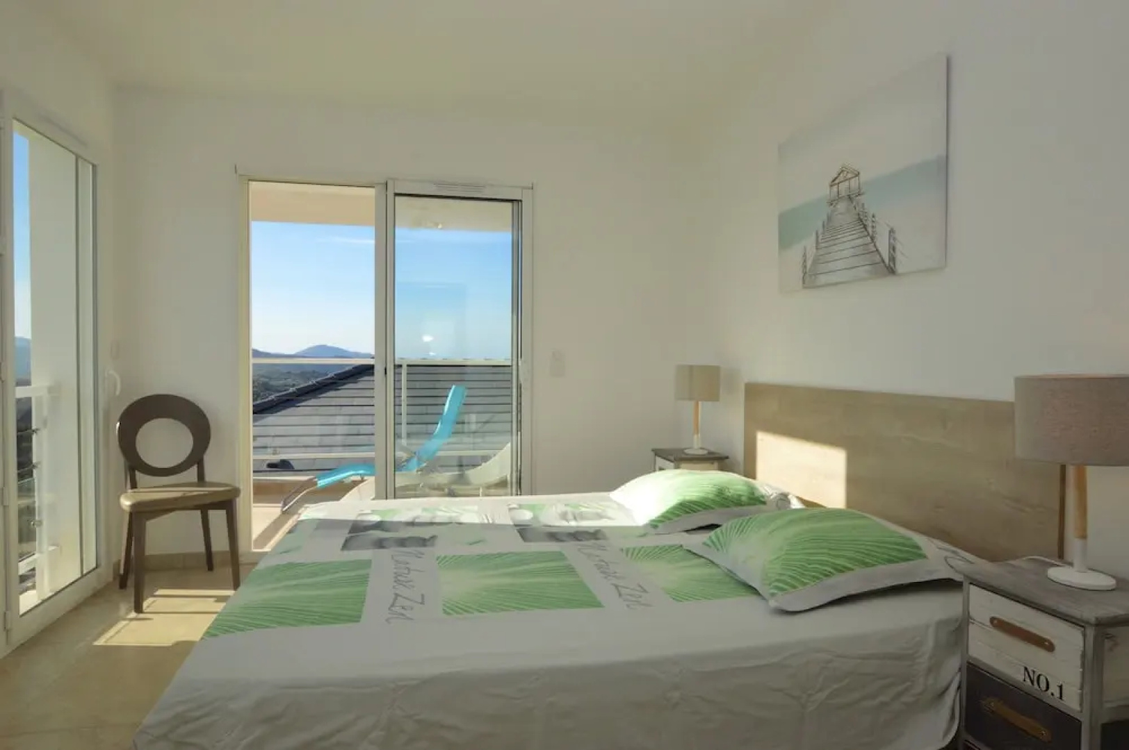 Casa Serena  piscine et vue panoramique