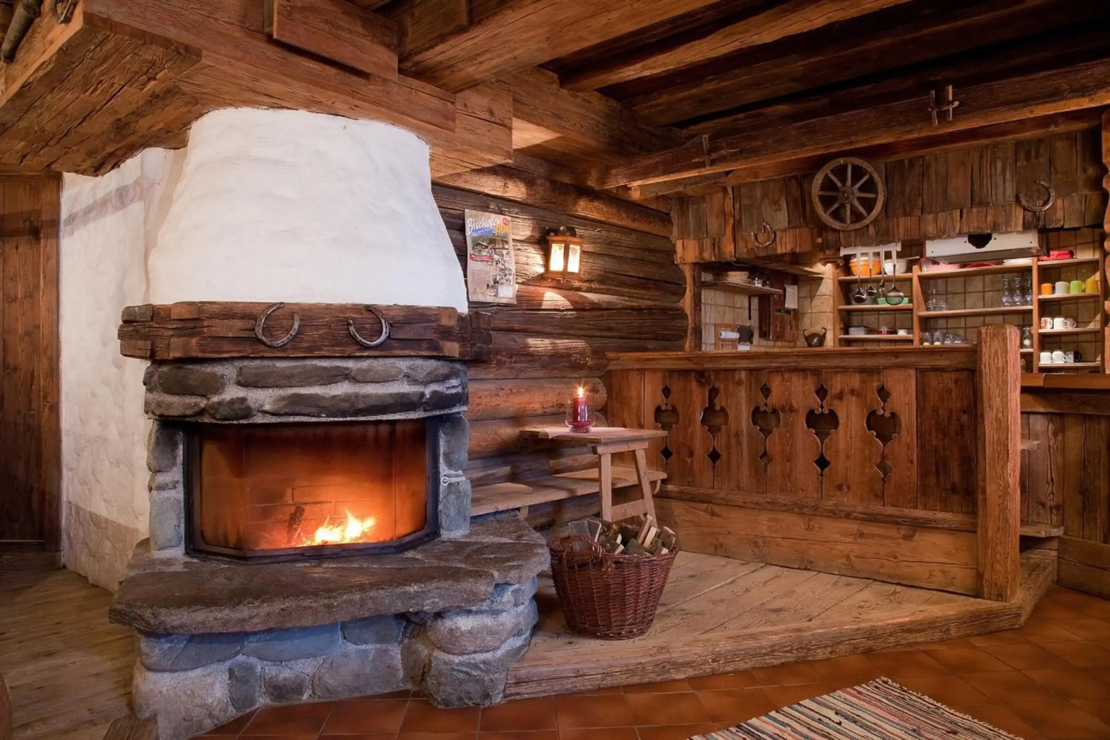 Appartement Rossalm mit Sauna