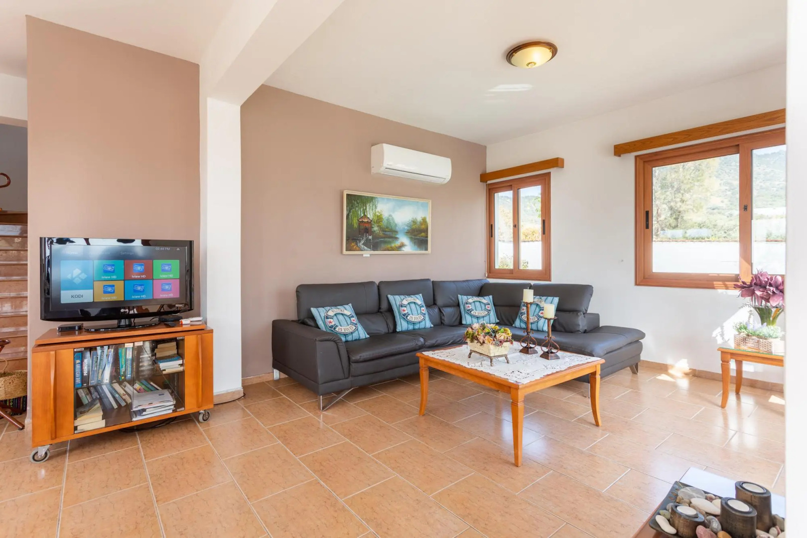 Villa Pelagos Large Private Pool Walk to Beach Sea Views A C Wifi - 2429