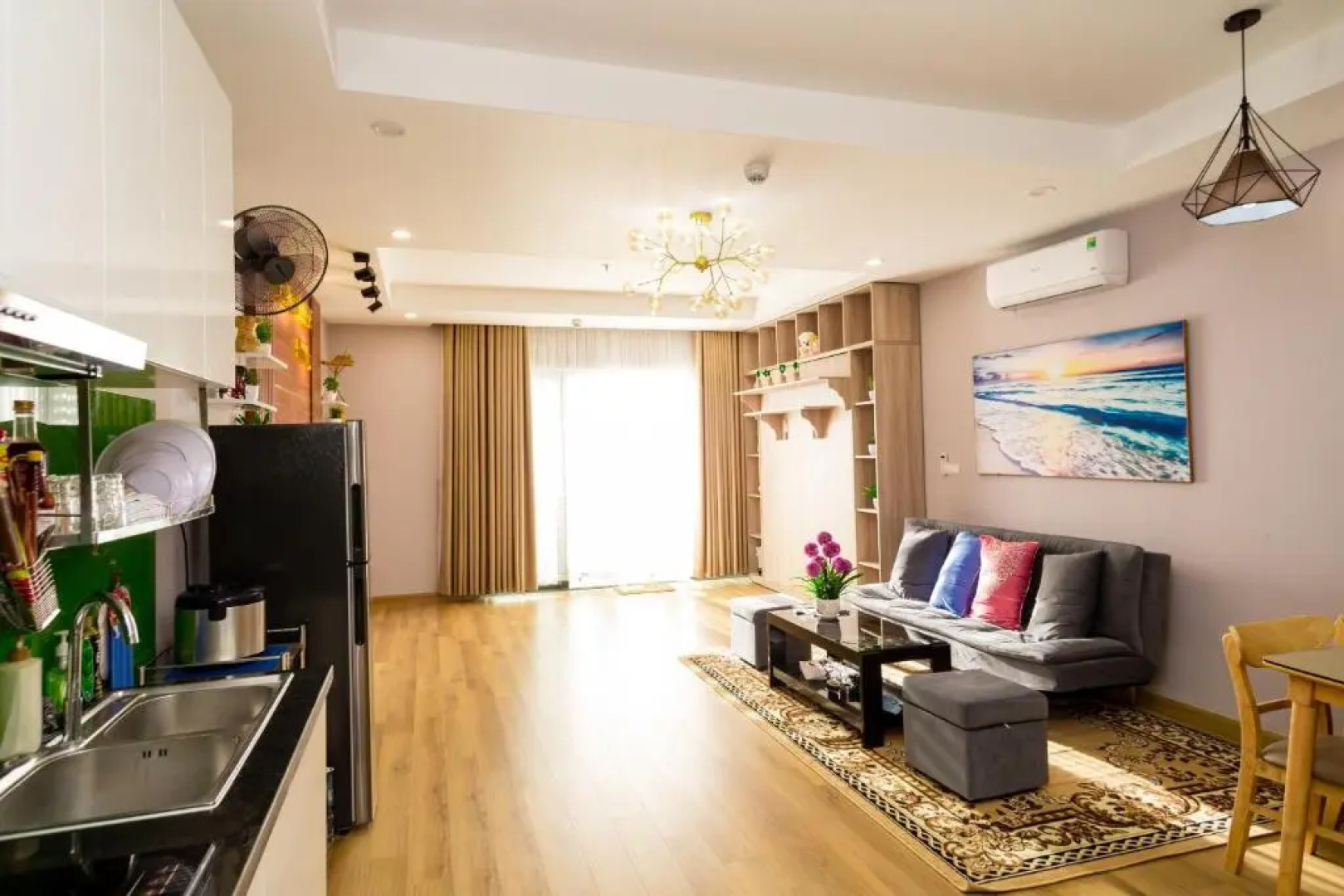 Căn hộ TMS Pullman cao cấp Studio có ban công view biển - Golden Wave Homestay