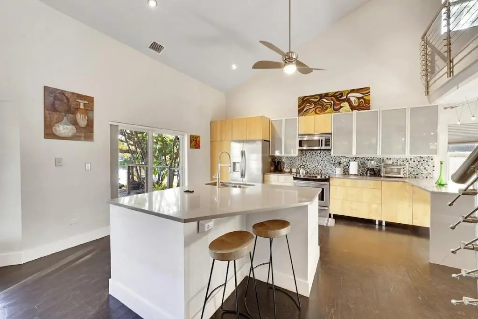 Blue stone lake home by PMI