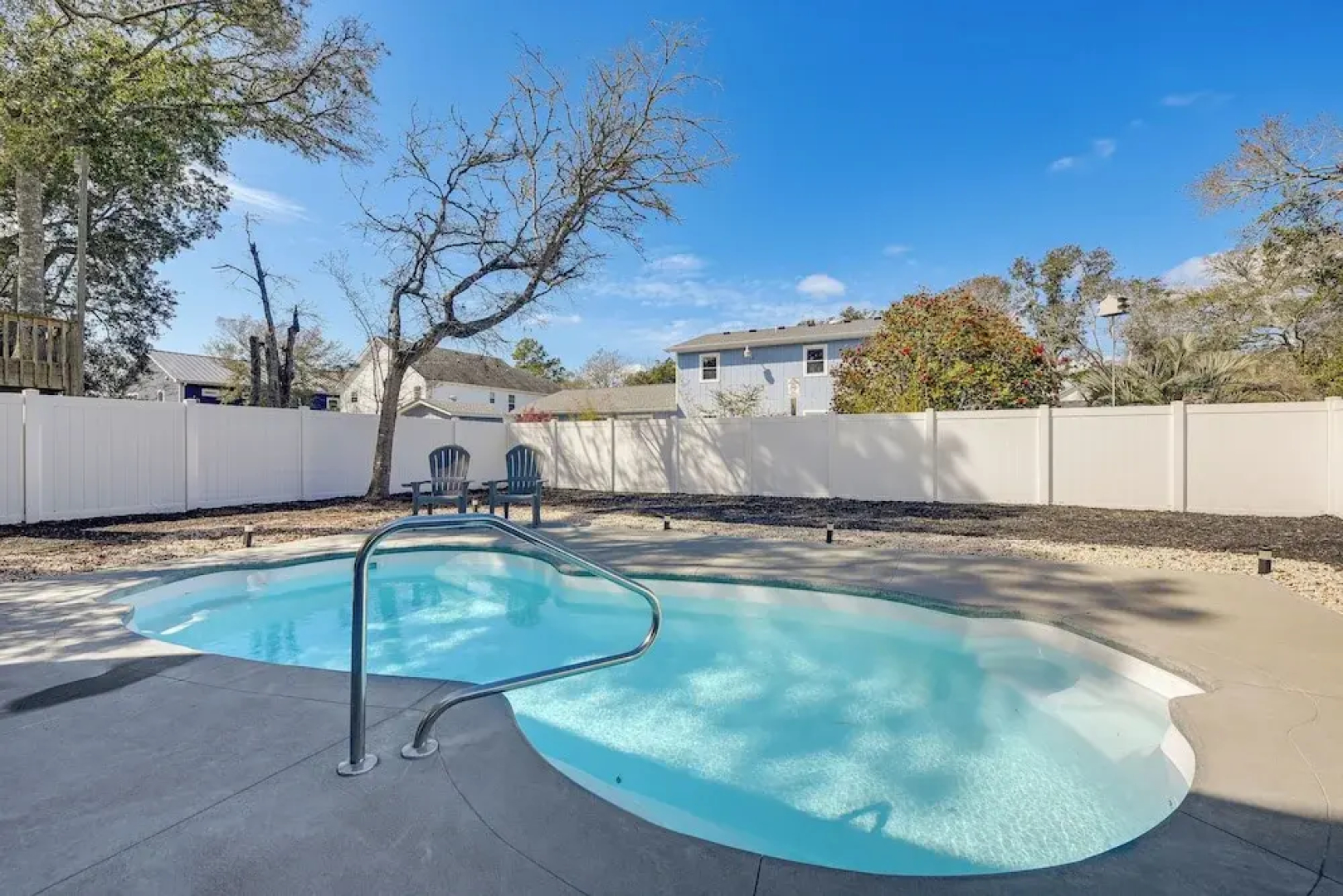 Oak Island Home w/ Pool: Walk to Long Beach!