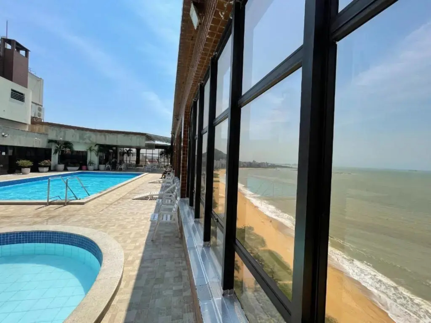 INCRIVEL FLAT106 PASSARGADA VISTA p MAR