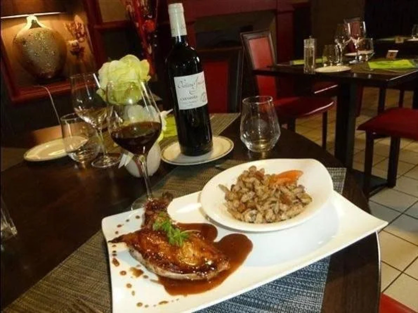 Hôtel Beau Rivage, Restaurant L'Eveil des Sens