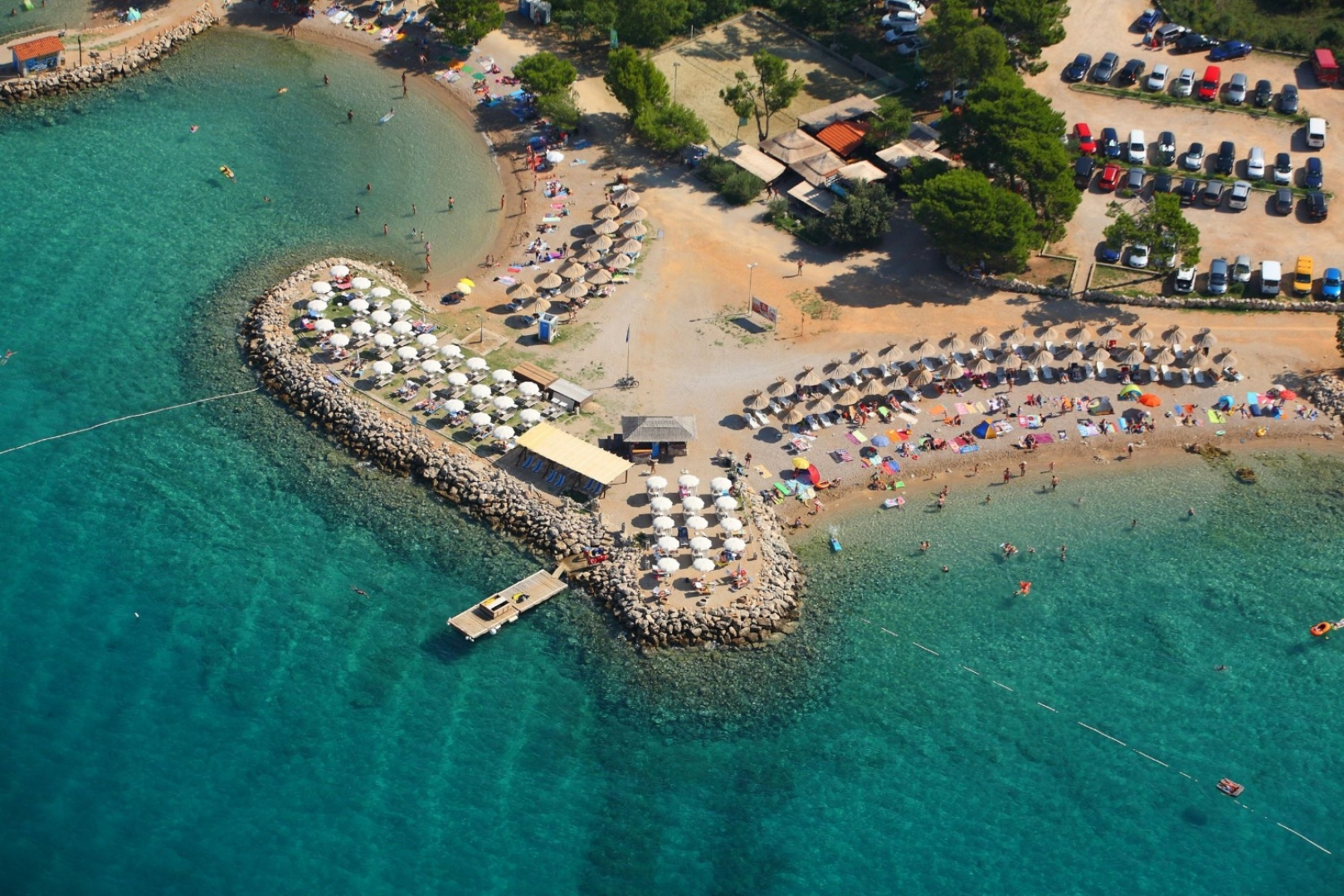 Holiday house Mari - modern holiday house close to sea: Punat, Island Krk