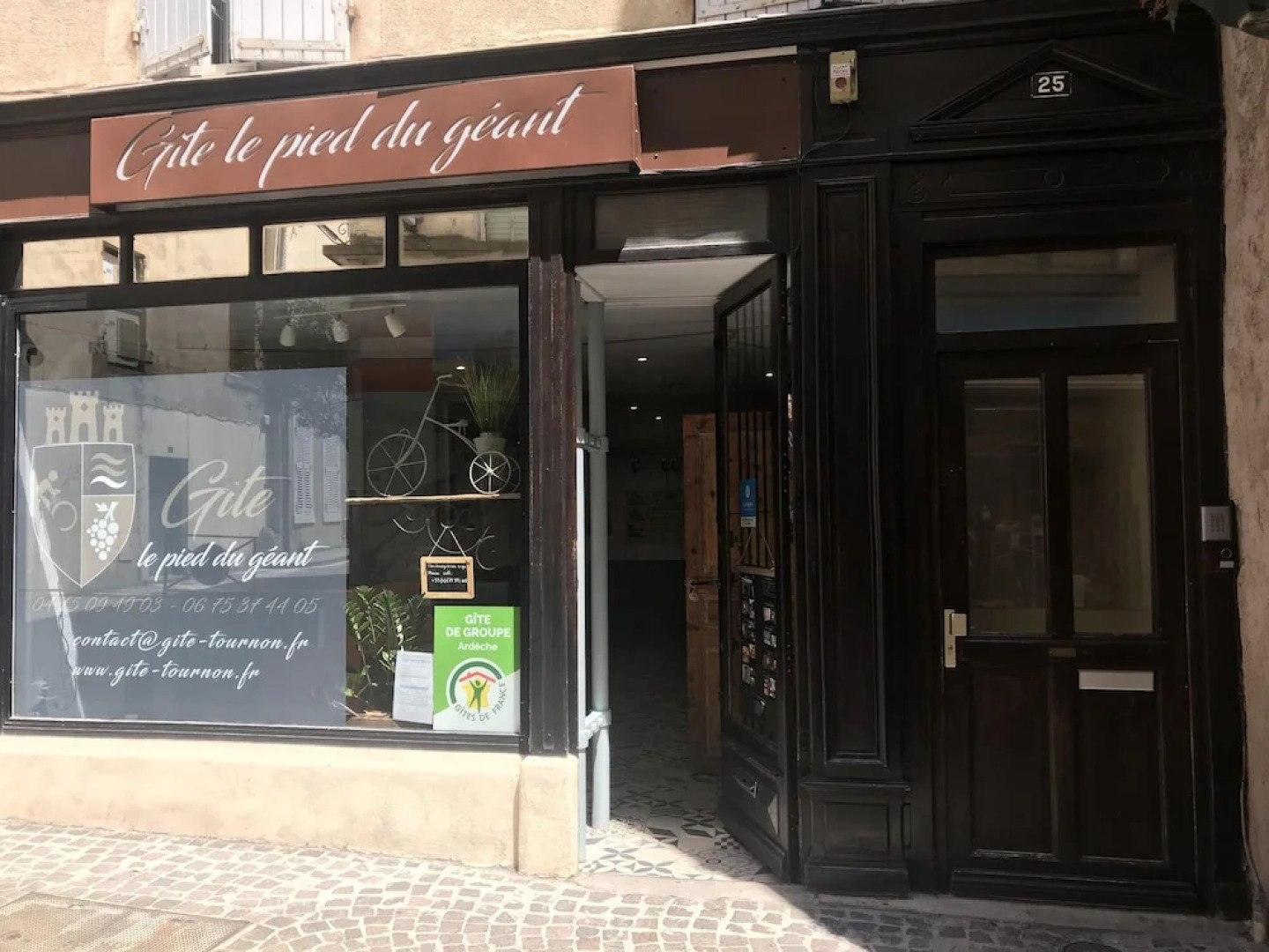 Gîte le pied du géant - Local sécurisé pour les vélos