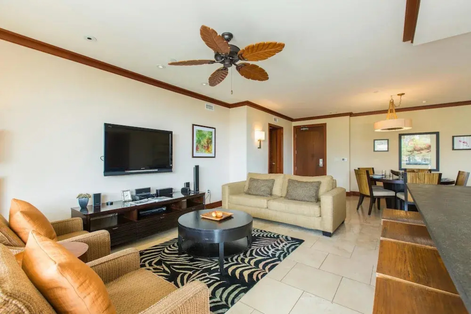 Three-bedroom Villas at Ko Olina Beach Villas Resort