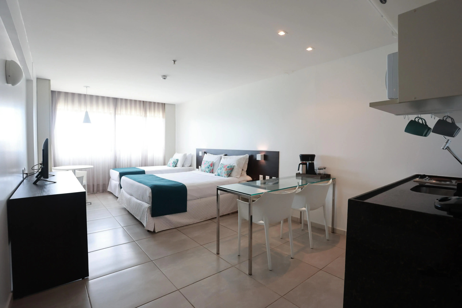 Ritz Suítes Flat de Temporada beira mar