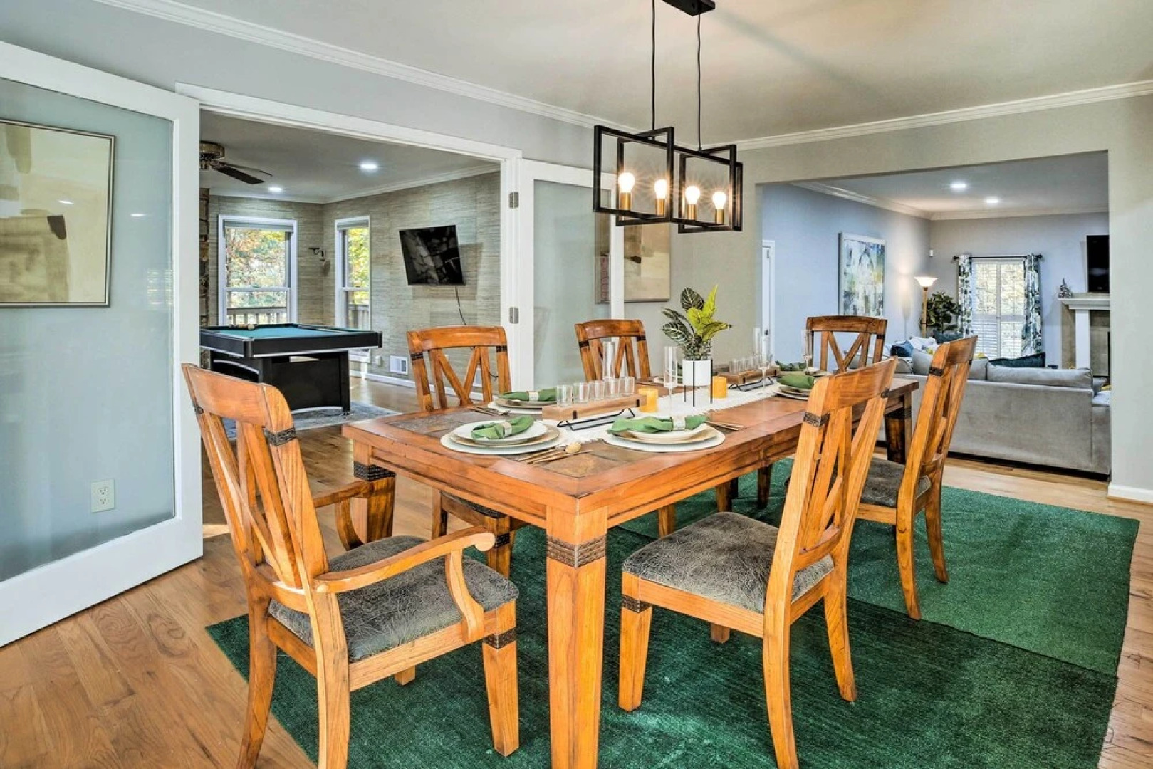 Hilltop Marietta Apt w/ Custom Design & Decor!