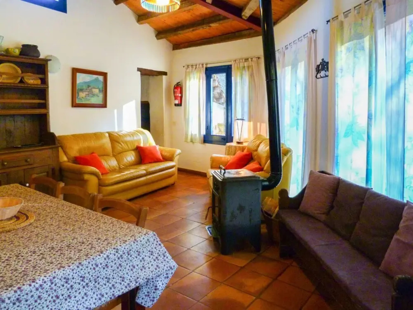 Quaint Holiday Home in Riudaura With Shared Pool