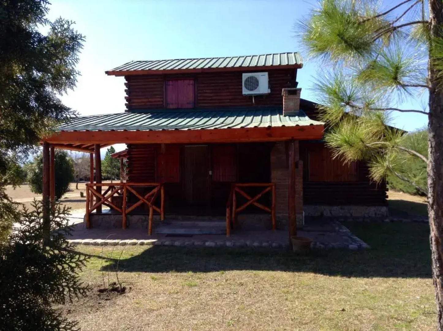 Las Cortaderas Cabanas De Tronco