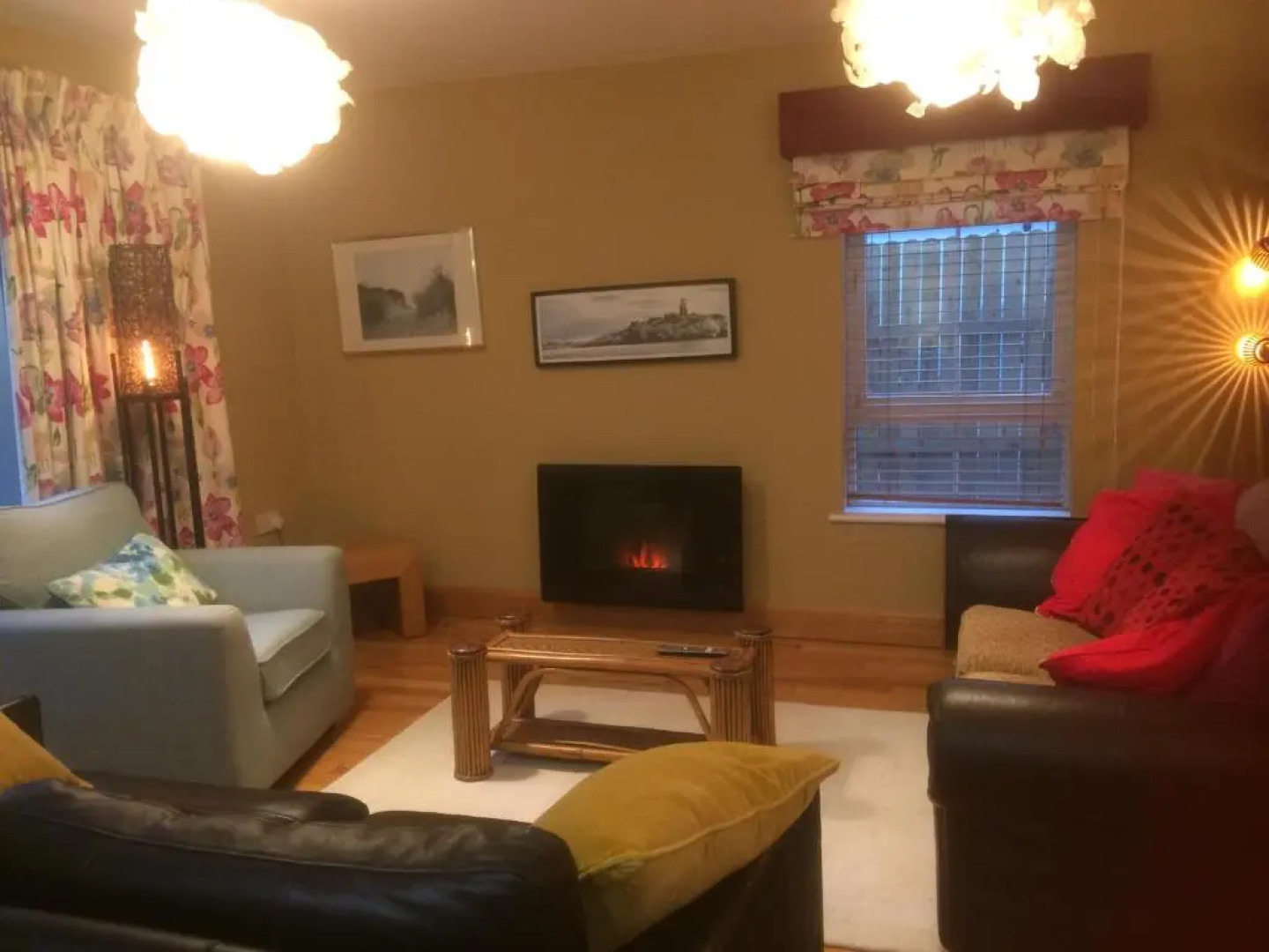 Secluded ground floor village centre apartment