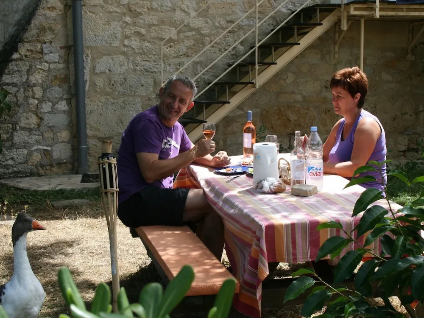 GÃ®te Le Syrah with swimming pool in a 250 year-old winery