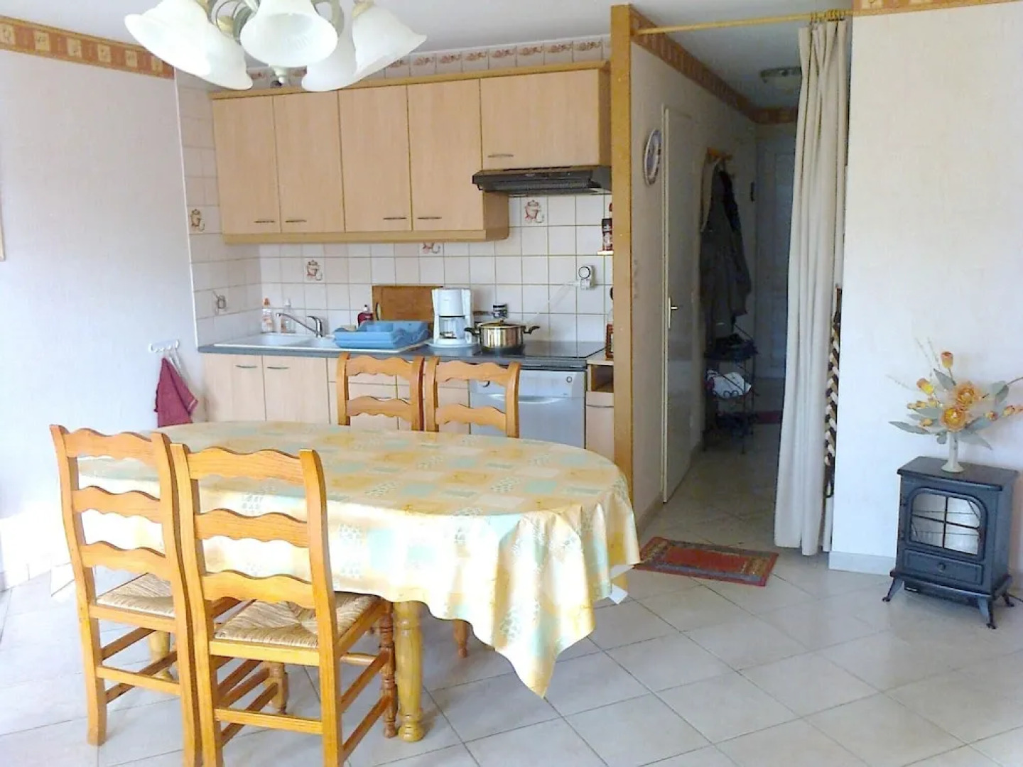 Apartment With 2 Bedrooms in Camiers, With Wonderful sea View, Enclosed Garden and Wifi