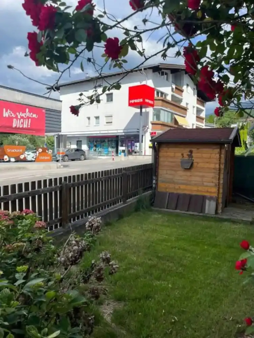 Apartment mit Gartenblick