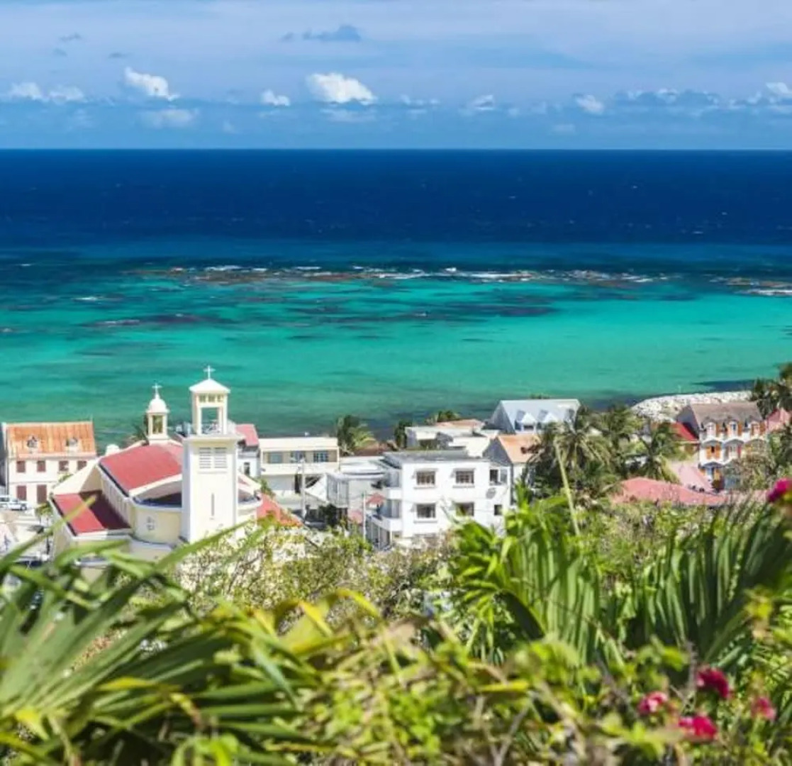 Studio in Capesterre de Marie Galante, With Wonderful sea View, Enclosed Garden and Wifi Near the Beach