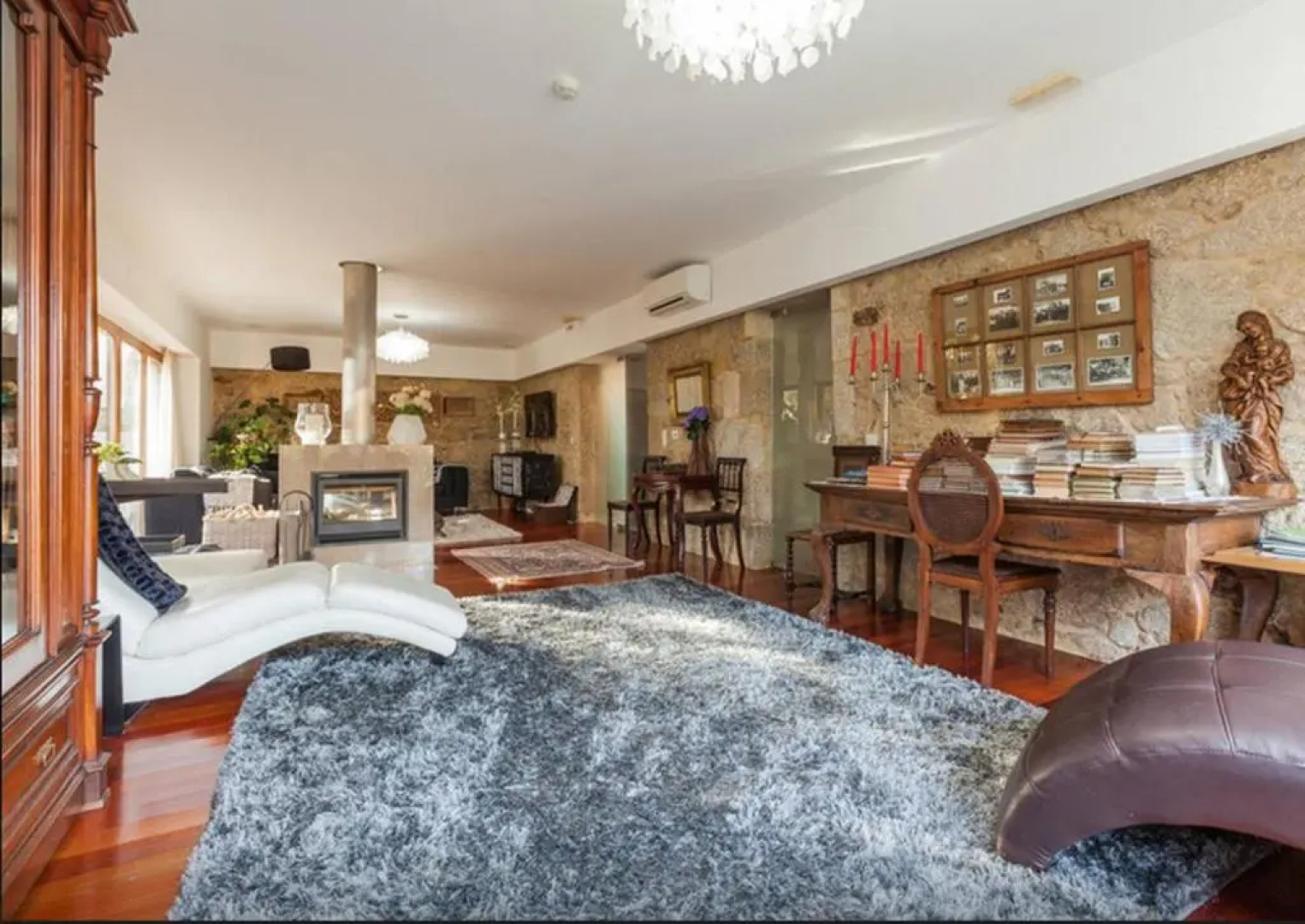 House with 5 bedrooms in Braga with wonderful mountain view private pool enclosed garden 30 km from the beach