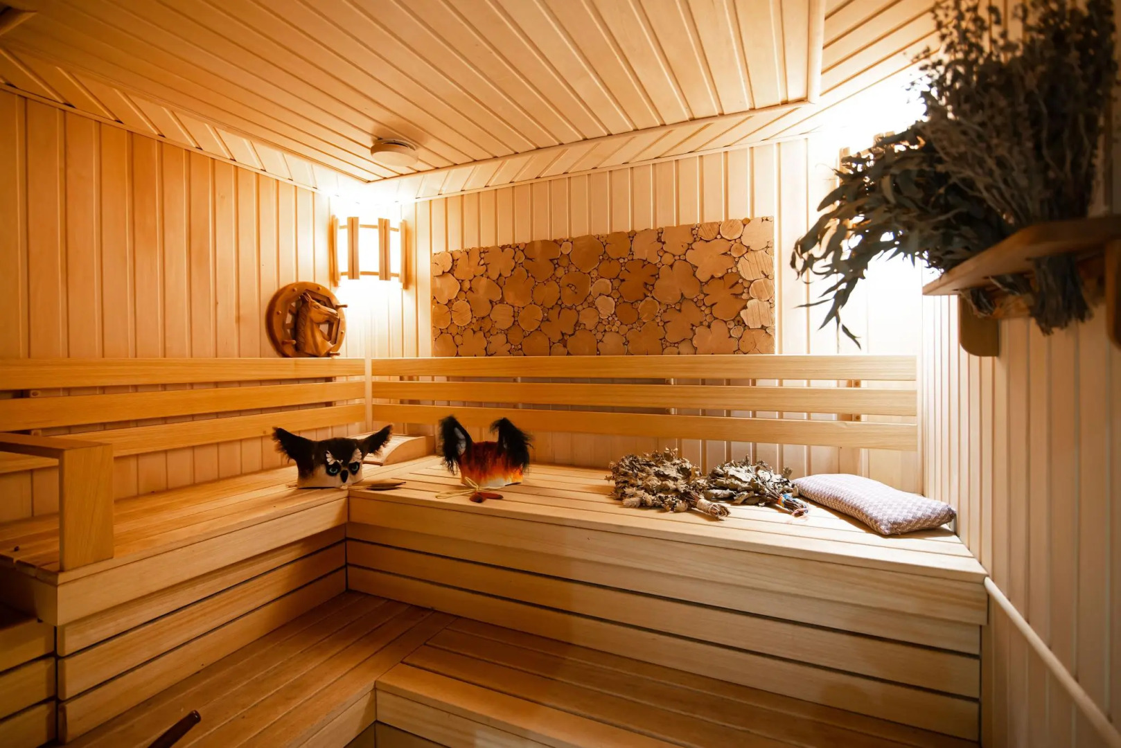 Шале Камин в снегах