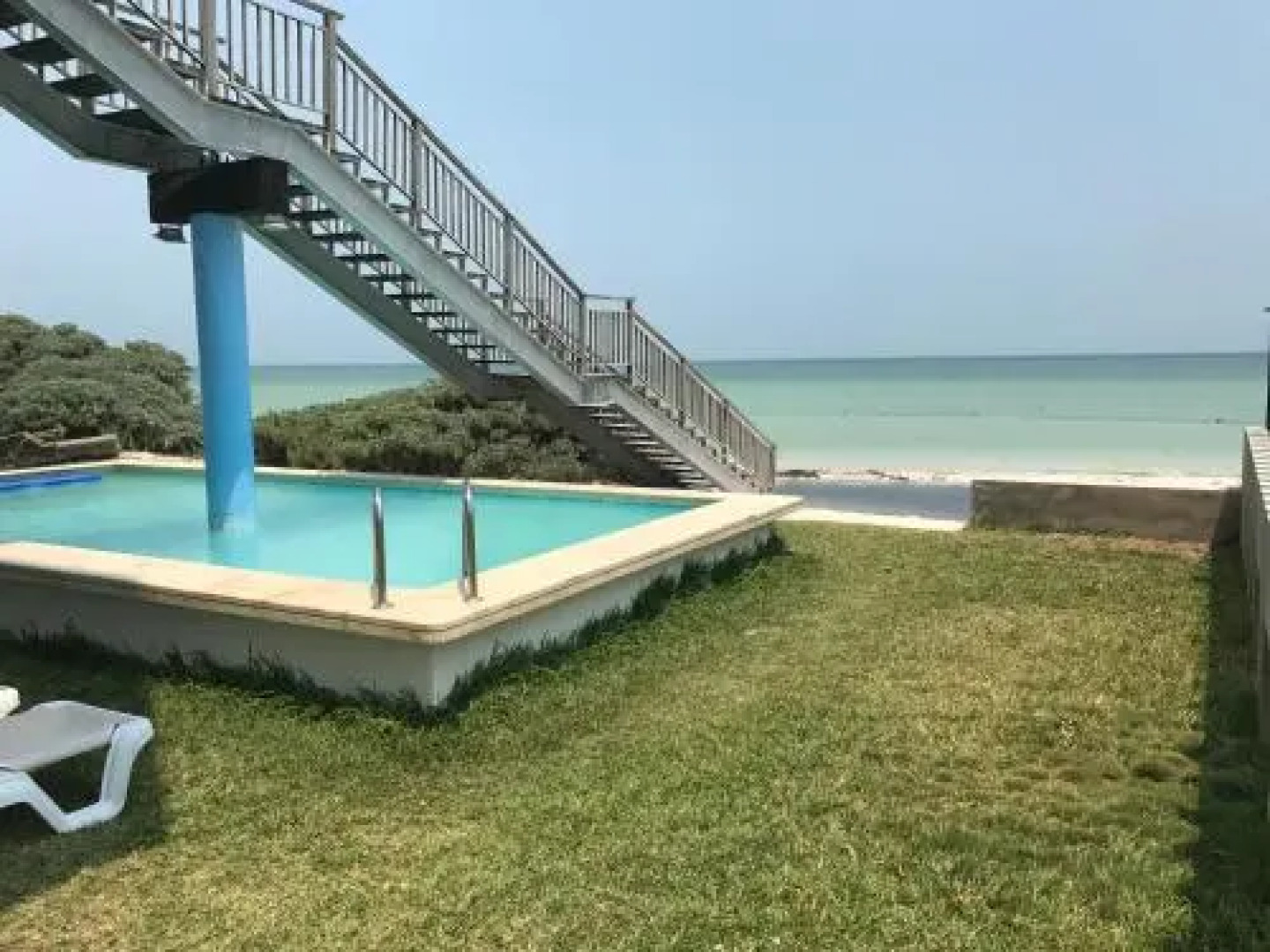 Beachfront Villa Solarium Garden House 1