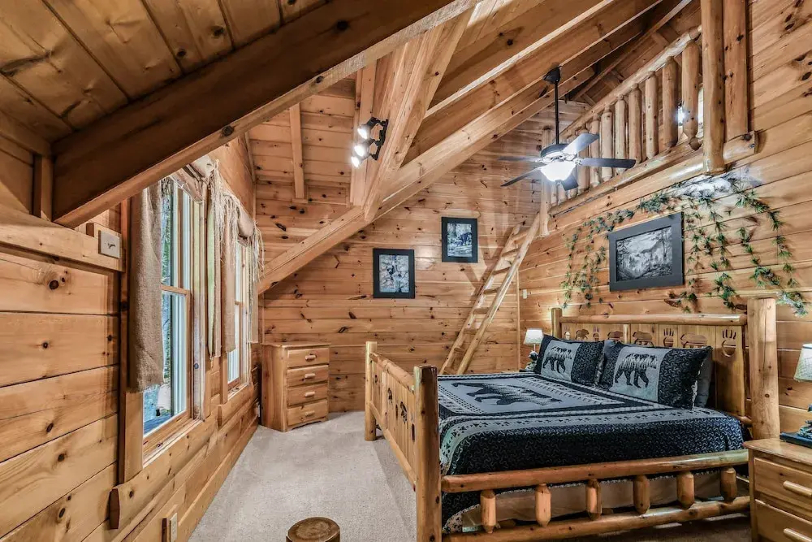 A Mountain Spirit 3 Bedroom Cabin by RedAwning