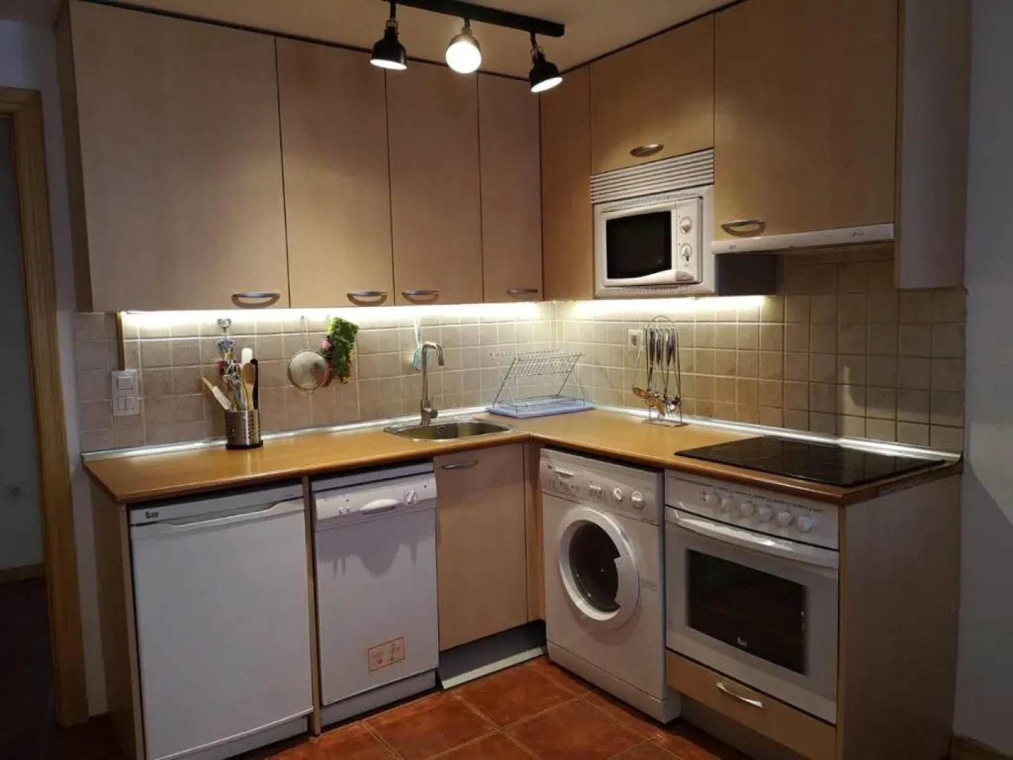 Amplio apartamento de montaña con terraza y WiFi