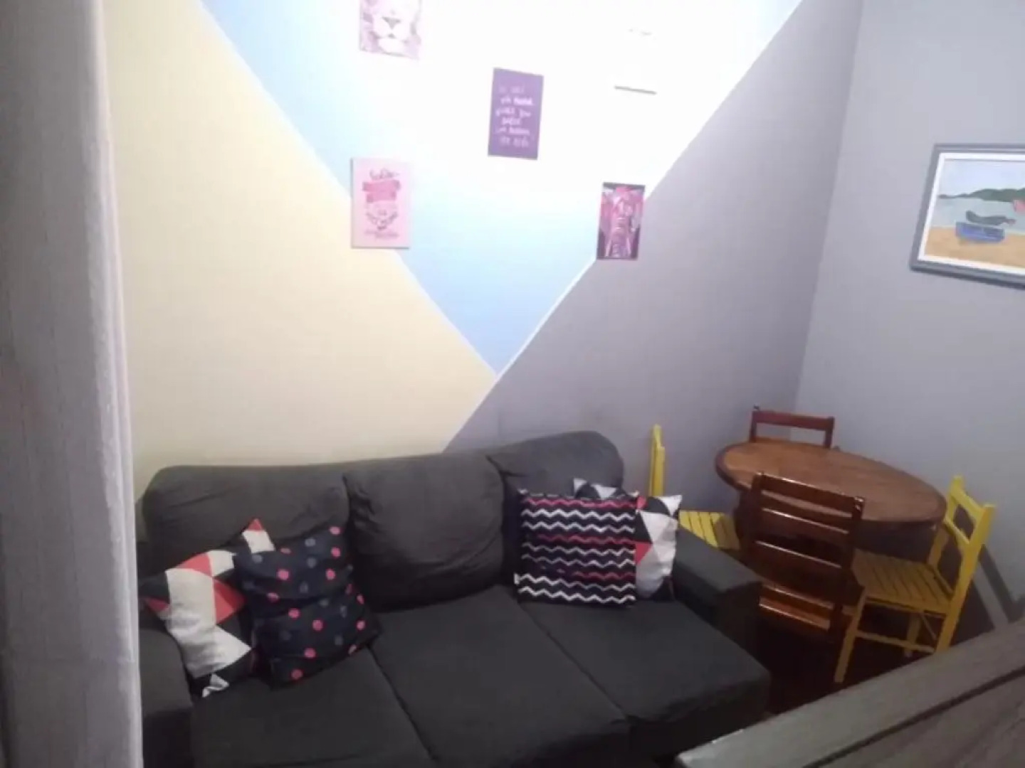 Praia Grande Apartamento Aconchegante pertinho da Praia - 300m