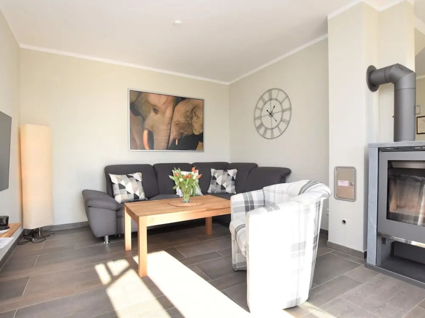 Holiday Home With own Terrace and Fireplace, at the Salzhaff