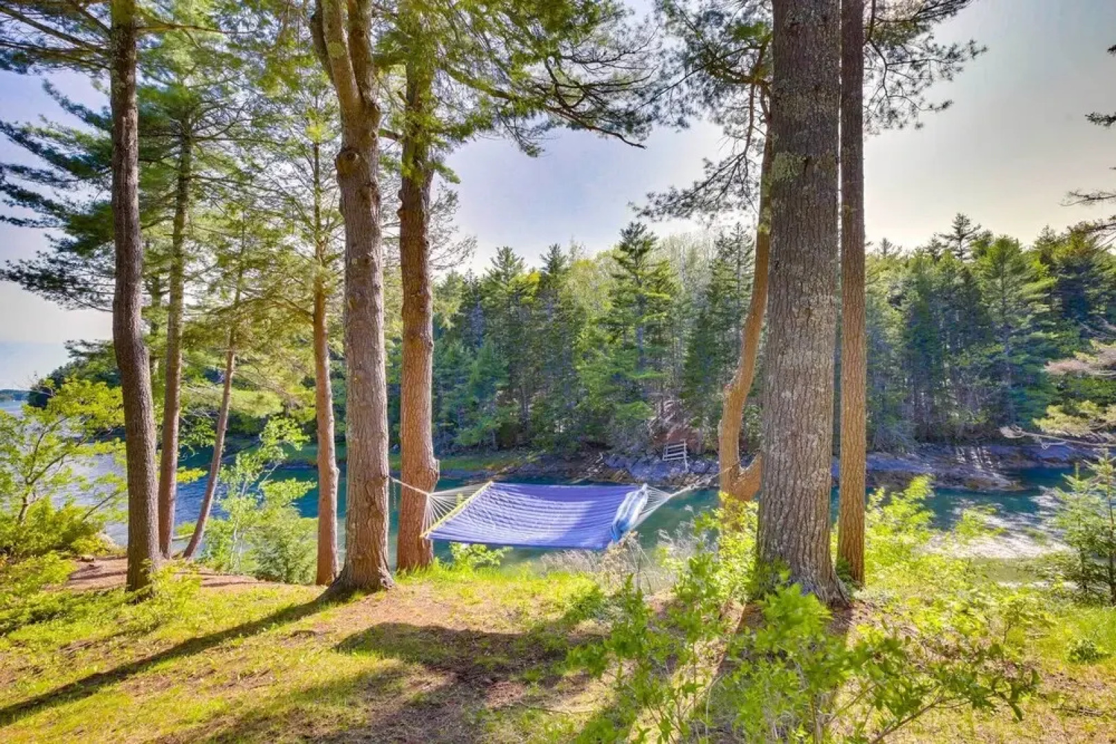 Waterfront West Bath Rental w/ Screened-in Porch!