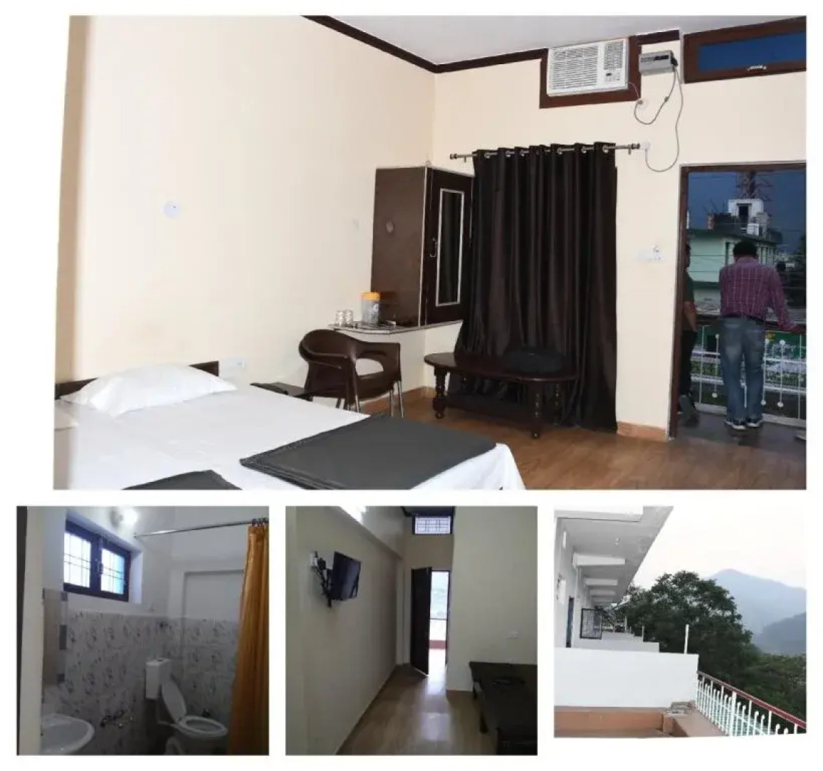 Hotel Wooden Umbrella