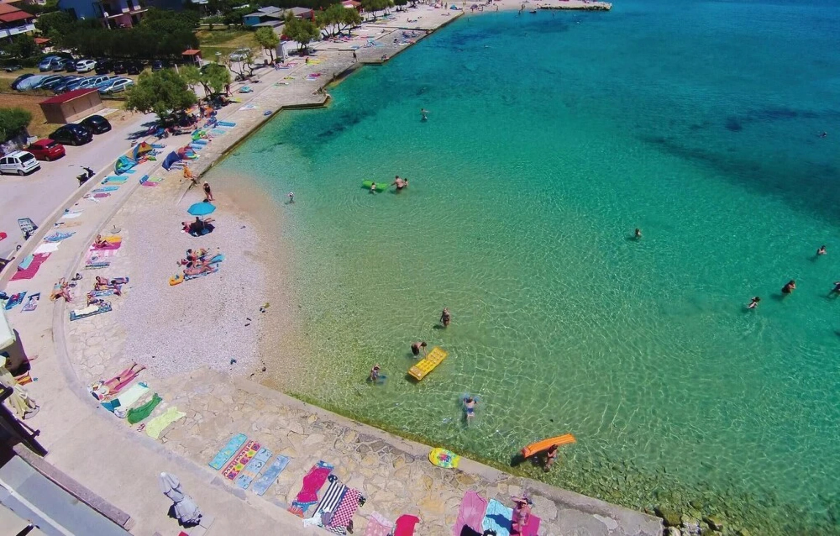 Stunning Home in Pakostane With 4 Bedrooms, Outdoor Swimming Pool and Wifi