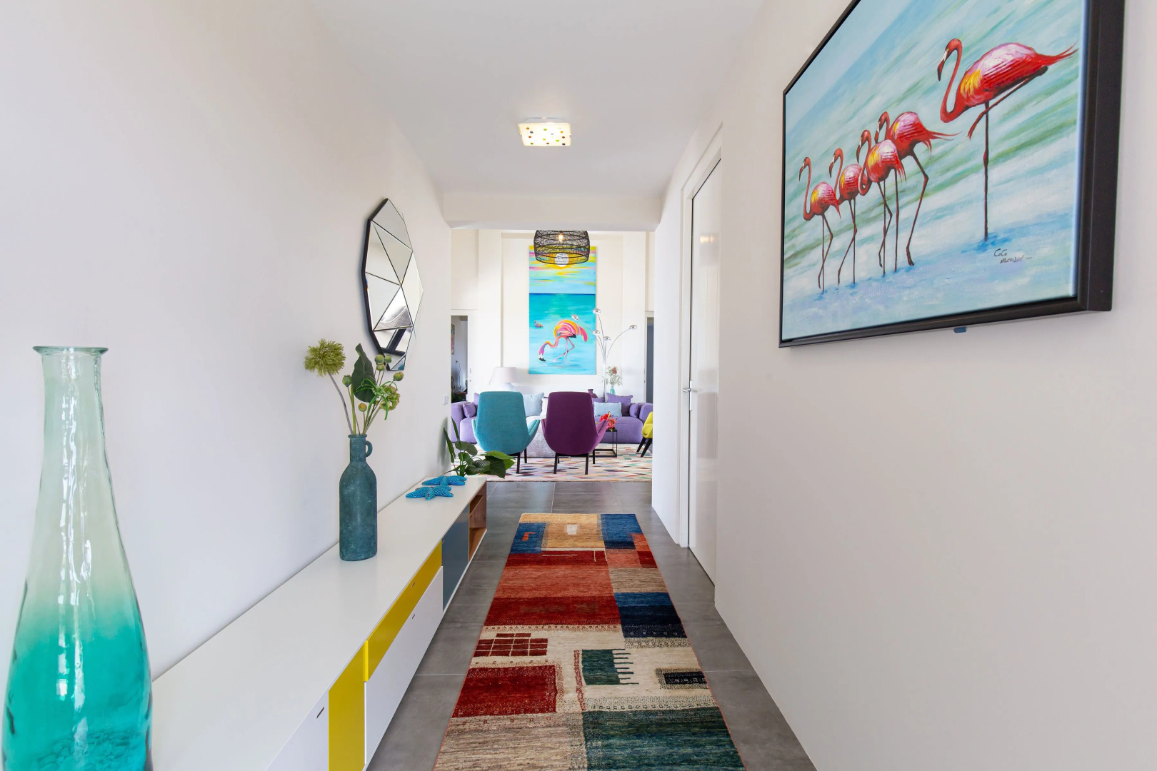 270 Ocean View From Private Infinity Pool - Colourful & Modern Villa