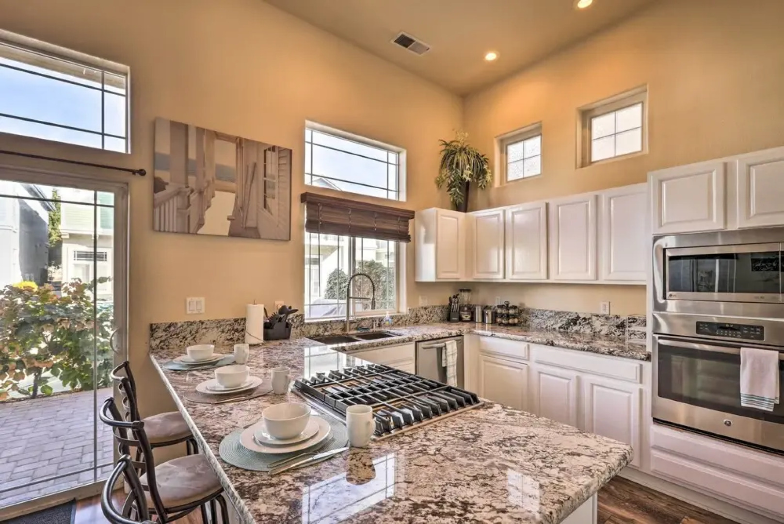 Private Dock & Balcony: Waterfront Sparks Home