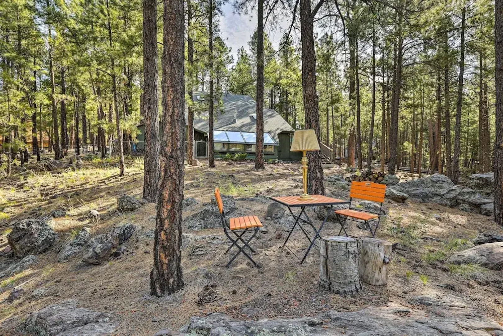 Woodsy Flagstaff Hideaway w/ Deck + Sunroom!