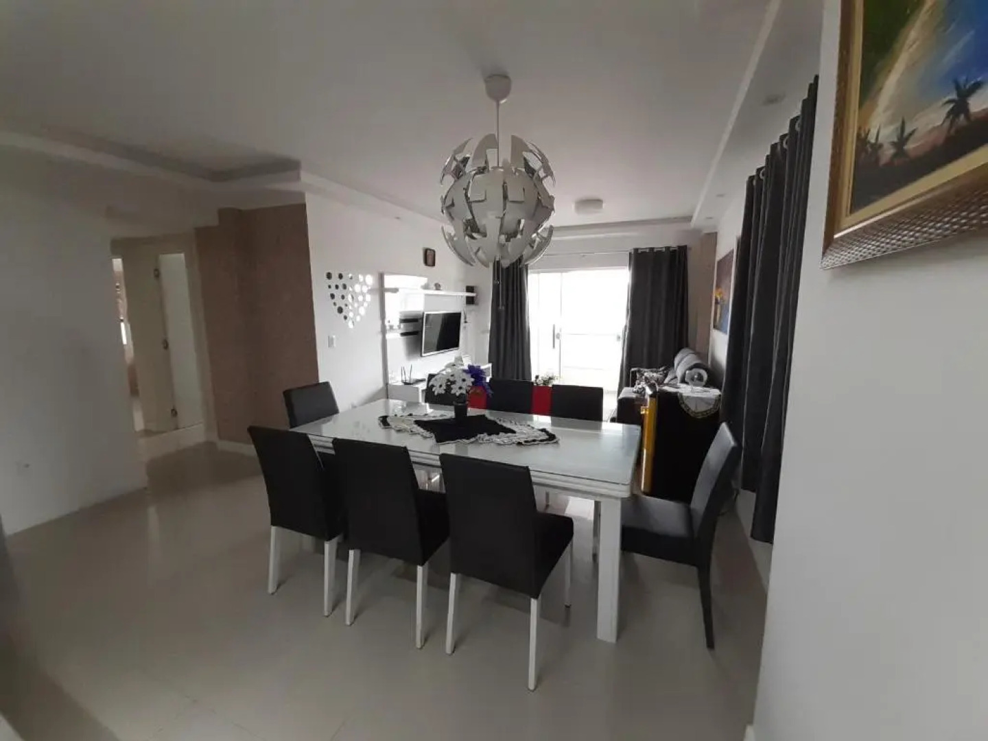 Lindo apto de 3 quartos, a 100m da praia, com ar-condicionado em todos os ambientes